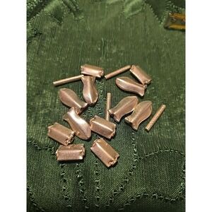 Antique Silver Plated Copper Beads Charms Lot Jewelry Making Unique‎ #117